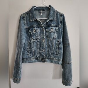 Free People Rumors Denim Jacket Size Small